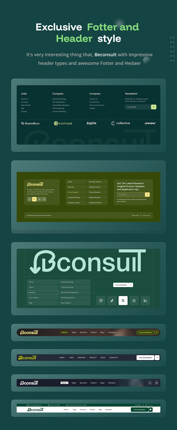 Bconsult – Business Consulting, Finance & Corporate HTML Template